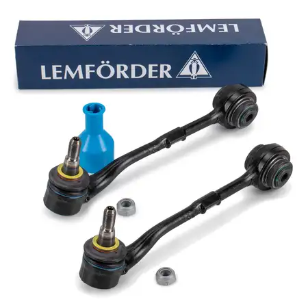 2x LEMF&Ouml;RDER Control Arm for BMW 3 Series E90, E91, E92, X1 xDrive Front Axle (Lower)