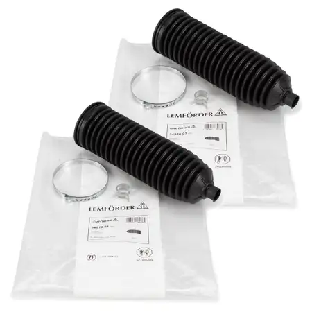 2x LEMF&Ouml;RDER 3491601 Lenkmanschette f&uuml;r MERCEDES E-Klasse W211 S211 CLS vorne 2034630396