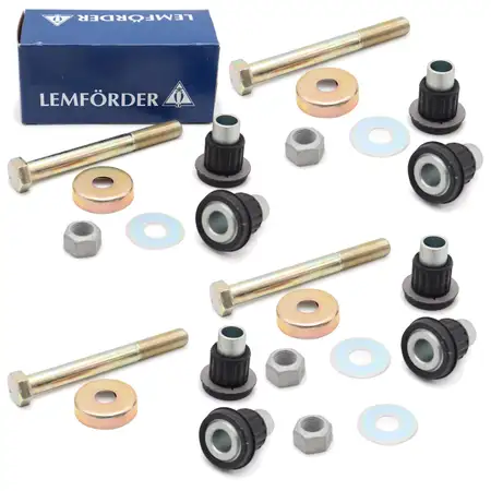 4x LEMF&Ouml;RDER 1107801 Rep.-Satz Umlenkhebel f&uuml;r MERCEDES W123 W124 W116 vorne 1244600119