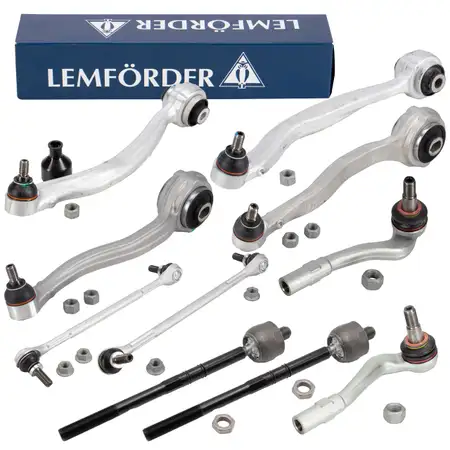 LEMF&Ouml;RDER Reparatursatz Querlenker f&uuml;r MERCEDES-BENZ W204 S204 C204 C207 A207 vorne 10-tlg