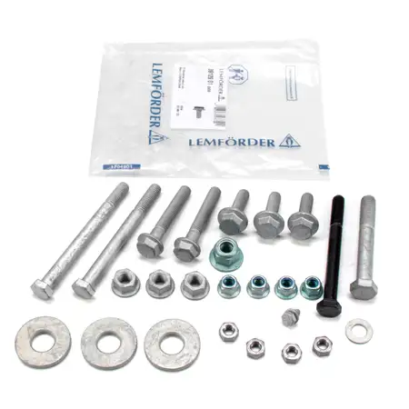 LEMF&Ouml;RDER 3912901 Reparatursatz Radaufh&auml;ngung f&uuml;r AUDI A6 C6 A8 4E Phaeton 3D vorne oben