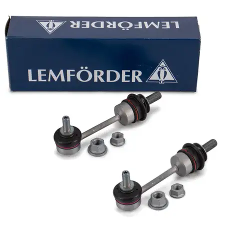 2x LEMF&Ouml;RDER 2709902 Stabilizer Link for BMW 5 Series E60, E61; 6 Series E63, E64 (Rear) 33506781540