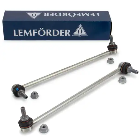 2x LEMF&Ouml;RDER Koppelstange Stabistange Pendelst&uuml;tze f&uuml;r BMW 3er E90 E91 E92 X1 xDrive vorne