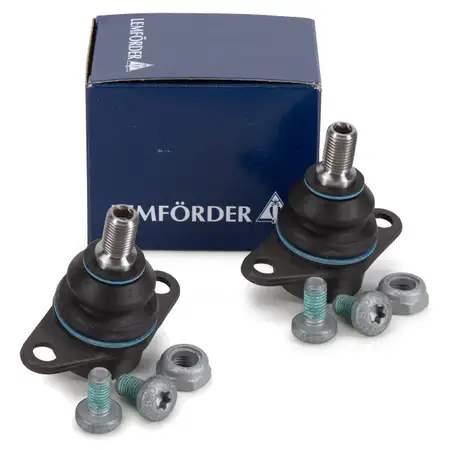 2x LEMF&Ouml;RDER 3048502 Traggelenk F&uuml;hrungsgelenk f&uuml;r BMW X5 vorne links + rechts 31126756491