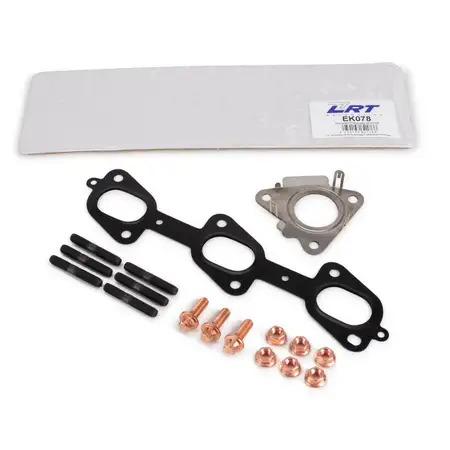 LRT EK078 Montagesatz Abgaskr&uuml;mmer f&uuml;r MERCEDES W203 W204 W211 W212 W213 X204OM642 links