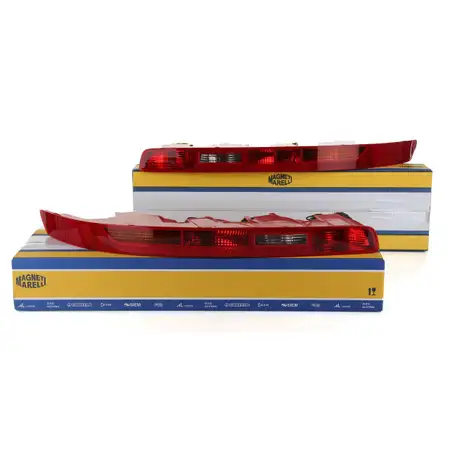 2x MAGNETI MARELLI Reflektor Heckleuchten Sto&szlig;stange f&uuml;r AUDI Q7 4LB Rechtsverkehr