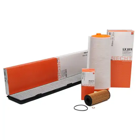 KNECHT/MAHLE Filter-Set 3-tlg f&uuml;r BMW 1er E81 E82 E88 120d 163 PS 3er E90 E91 320d 177 N47