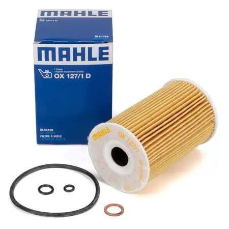 MAHLE OX127/1D &Ouml;lfilter f&uuml;r BMW 3er E30 E36 E46 5er E34 Z3 M40 M43 M44 11421716192