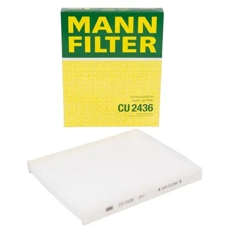 MANN CU2436 Innenraumfilter f&uuml;r FORD B-Max Fiesta 5 6 7 Transit Courier B460 KA+ 3 2092404