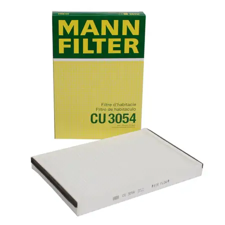 MANN CU3054 Innenraumfilter Pollenfilter f&uuml;r OPEL Astra G H Zafira A mit DELPHI-System