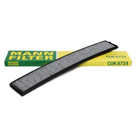 MANN CUK6724 Innenraumfilter Aktivkohlefilter f&uuml;r BMW 3er E46 X3 E83 64319257504