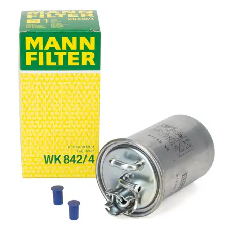 MANN WK842/4 Kraftstofffilter Dieselfilter f&uuml;r VW Golf 2 3 T3 Passat Alhambra 1.3-2.5 TDI