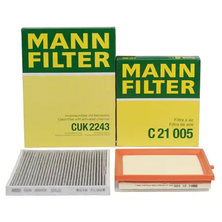 MANN Filter-Set f&uuml;r OPEL Adam M13 1.0 1.2 1.4/S 69-150 PS