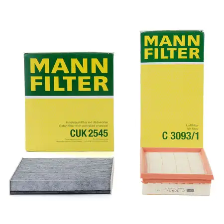 MANN Filter-Set f&uuml;r VW Polo 9N Ibiza 3 Fabia 1 Roomster 1.2 64/70 PS