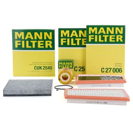 MANN 3-Piece Filter Set for Mercedes-Benz G-Class W463 G320/350CDI 224 hp OM642