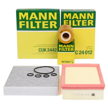 MANN Filter-Set 3-tlg f&uuml;r OPEL Mokka/10 J13 CHEVROLET Trax 1.7 TD/CDTI 131 PS