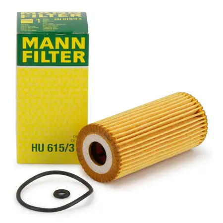 MANN HU615/3X &Ouml;lfilter Motor&ouml;lfilter f&uuml;r MERCEDES W168 W169 VANEO OM640 OM668 6401800109