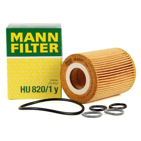 MANN HU820/1y &Ouml;lfilter f&uuml;r OPEL Astra H J Corsa D Meriva B Mokka Zafira B 1.7 CDTI