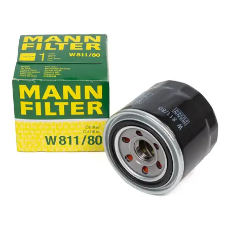 MANN W811/80 &Ouml;lfilter f&uuml;r KIA Sportage 2 3 4 CEED HYUNDAI i30 HONDA Civic 6 SMART 1.4-3.5