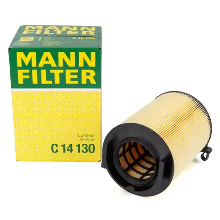 MANN C14130 Luftfilter f&uuml;r AUDI A3 8P SEAT SKODA VW Golf 5 6 Passat Tiguan Touran