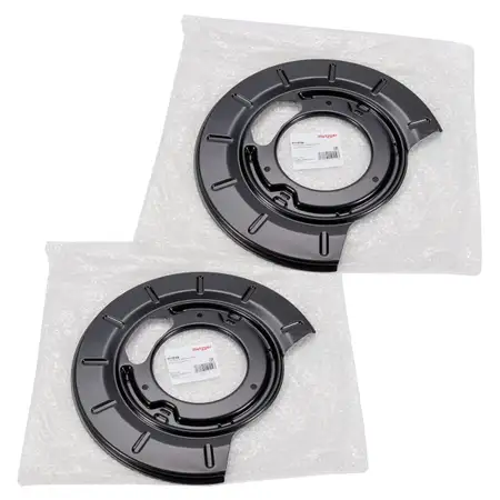 2x METZGER Abdeckblech Ankerblech f&uuml;r MERCEDES-BENZ V-Klasse Vito W638 hinten 6384230020