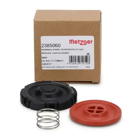 METZGER Membran Kurbelgeh&auml;useentl&uuml;ftung f&uuml;r BMW F20 F22 3er F30 F32 F10 E84 F25 F15 Z4 N20