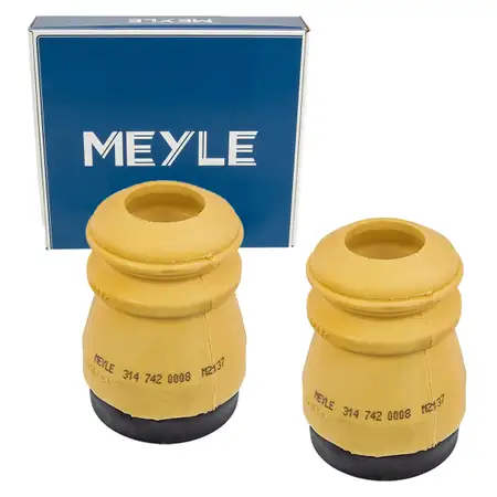 2x MEYLE 3147420008 Anschlagpuffer Gummianschlag f&uuml;r BMW X5 E70 X6 E71 E72 Hinterachse