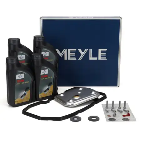 MEYLE &Ouml;lwechsel Satz + 4L FUCHS Getriebe&ouml;l f&uuml;r MERCEDES W169 W245 bis 05.2007 722.8