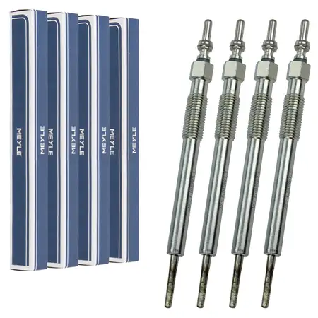 4x MEYLE 6148600013 Gl&uuml;hkerze f&uuml;r OPEL Astra J Corsa D Meriva B Mokka/10 1.7 CDTI 55567737