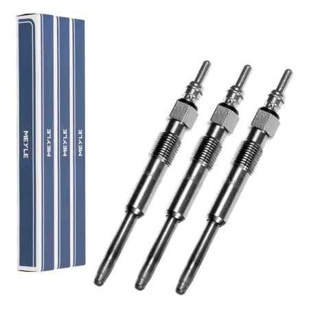 3x MEYLE 7148600000 Gl&uuml;hkerze f&uuml;r VW Polo 9N Lupo Fox Arosa Ibiza 3 Fabia 1 2 1.2/1.4 TDI