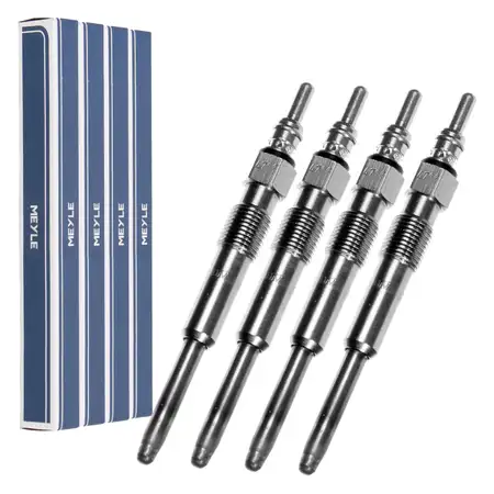 4x MEYLE 7148600000 Gl&uuml;hkerze f&uuml;r VW Golf 4 Passat B5.5 Polo 9N Sharan T5 1.9 TDI 2.0 SDI