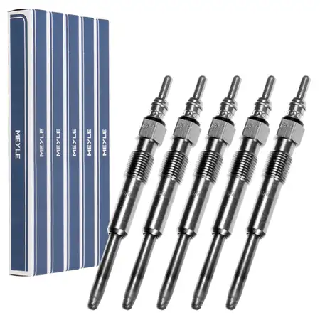 5x MEYLE 7148600000 Gl&uuml;hkerze f&uuml;r VW Touareg Multivan Transporter T5 2.5 TDI 5.0 V10 TDI
