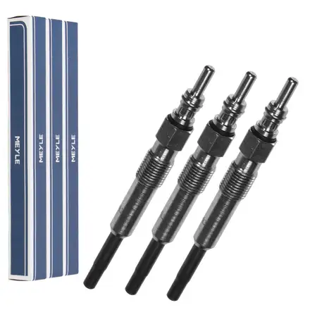 3x MEYLE 1000202022 Gl&uuml;hkerze f&uuml;r VW Polo 6N2 1.4 TDI Lupo 1.2 TDI 3L SEAT Arosa 1.4 TDI