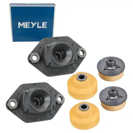 6x MEYLE Federbeinlager Domlager f&uuml;r BMW 1er E81-88 3er E90-E93 X1 E84 hinten oben + unten