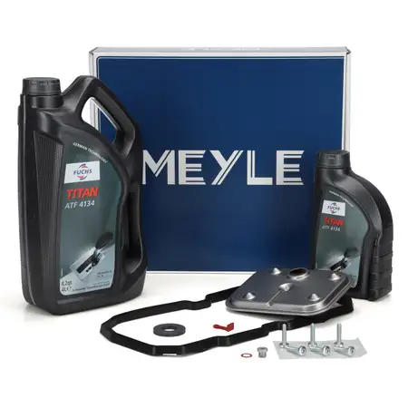 MEYLE &Ouml;lwechsel Satz 5-Gang 722.7 + 5L FUCHS Getriebe&ouml;l f&uuml;r MERCEDES W168 Vaneo 414