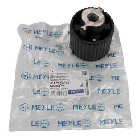 MEYLE 3147100025 Achsk&ouml;rperlager f&uuml;r BMW F10/11/07 F12/13/06 F01 Hinterachse hinten links
