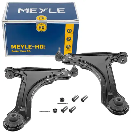 2x MEYLE HD VERST&Auml;RKT Querlenker + Traggelenk f&uuml;r OPEL Astra F Calibra A Vectra A vorne