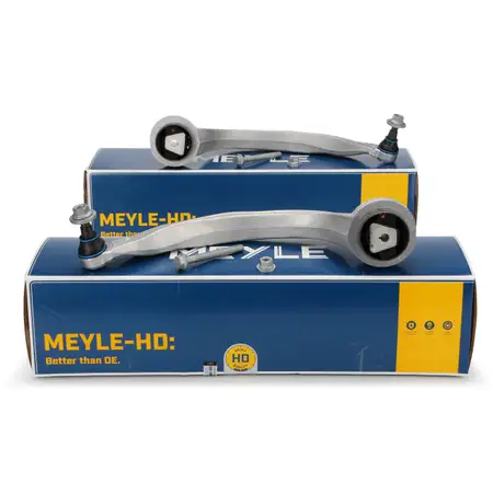 2x MEYLE HD VERST&Auml;RKT Querlenker f&uuml;r AUDI A6 C7 A7 4G Vorderachse hinten unten