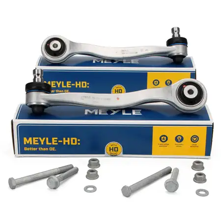 2x MEYLE HD VERST&Auml;RKT Querlenker f&uuml;r AUDI A6 C6 A8 4E VW Phaeton Vorderachse hinten oben