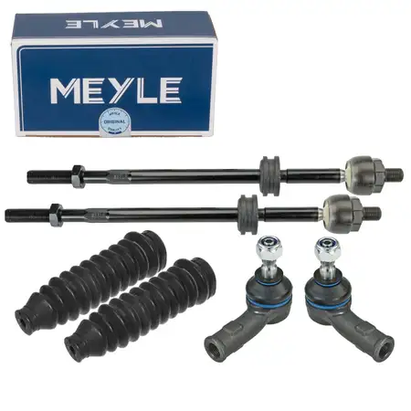 2x MEYLE Spurstange + Kopf + Manschette f&uuml;r VW Golf 2 Jetta 2 SEAT Ibiza 2 Toledo 1 vorne