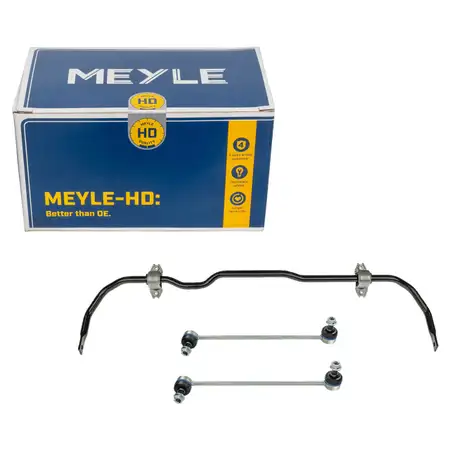 MEYLE HD Stabilisator + 2x Koppelstange f&uuml;r VW Golf 5 6 AUDI A3 8P SEAT Leon 1P vorne