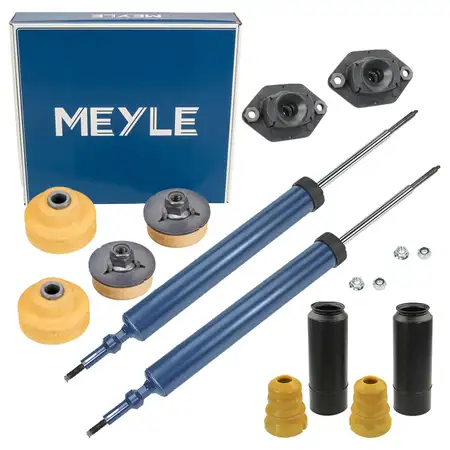2x MEYLE Sto&szlig;d&auml;mpfer Staubschutz Domlager f&uuml;r BMW E81 E82 E88 E90 E91 mit M-Technik hinten