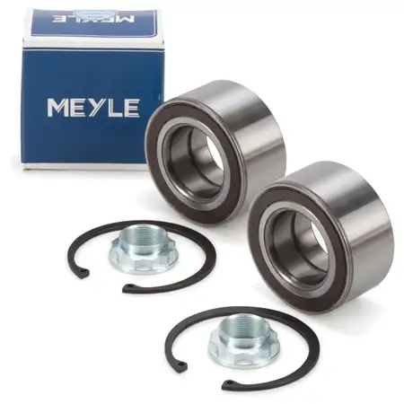 2x MEYLE 3007500001 Radlagersatz f&uuml;r BMW 1er E81 E82 E87 E88 3er E90 E91 E92 E93 hinten
