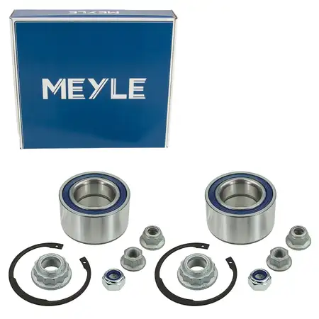 2x MEYLE 1004980048 Radlagersatz Radlager f&uuml;r VW Golf 4 AUDI 8L SEAT Leon Octavia 1 vorne