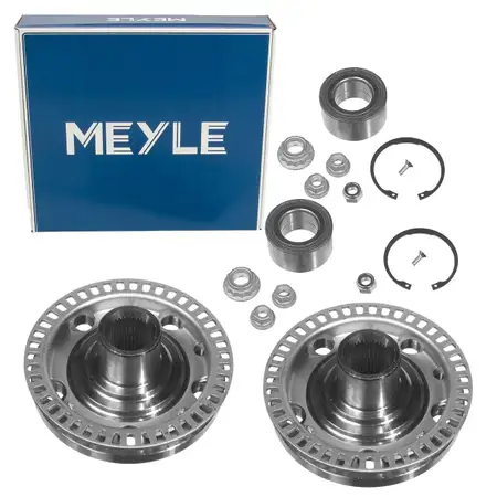 2x MEYLE Radnabe + Radlager f&uuml;r VW Golf 3 2.0 GTI 16V 2.8 VR6 Passat B3/B4 Vento vorne