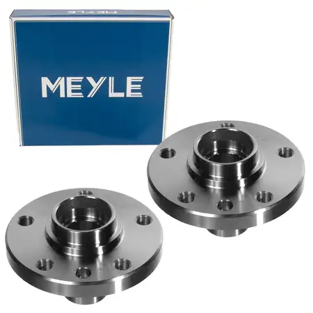 2x MEYLE 1005010017 Radnabe f&uuml;r FORD Galaxy WGR SEAT Alhambra 7V VW Sharan 7M vorne