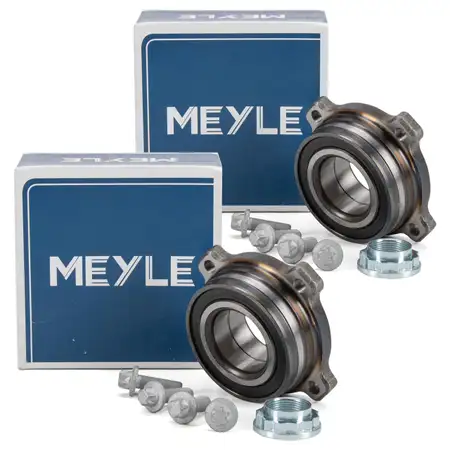 2x MEYLE 3003431101/S Radlager Satz f&uuml;r BMW 5er E39 E60 Limo + Touring hinten 33411095652