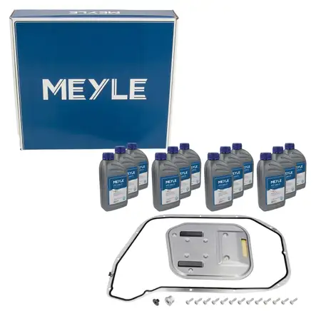 MEYLE 1001350015/XK Getriebefilter Satz 8-Gang 8HP90 + 12L Getriebe&ouml;l f&uuml;r AUDI 4H 4.2 TDI