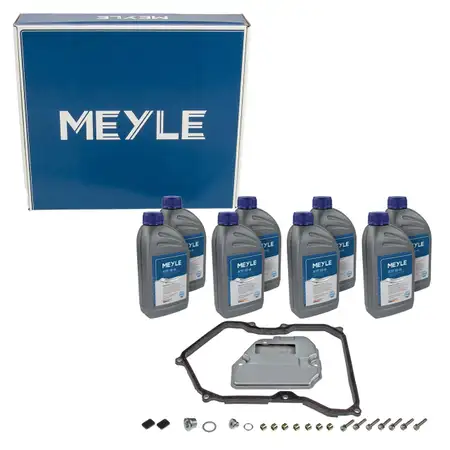 MEYLE 1001350106/XK Getriebefilter Satz 6-Gang 09K TF-61SN + 8L Getriebe&ouml;l f&uuml;r VW Multivan