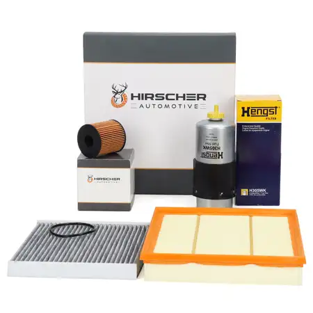 HIRSCHER Filter-Set 4-tlg f&uuml;r FORD Transit/Tourneo 2.2 TDCi bis 09.2011 mit EURO 4